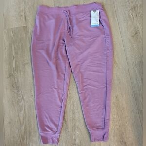 Skechers Go Lounge Dusty Pink Women's Restful Joggers XL Skechluxe